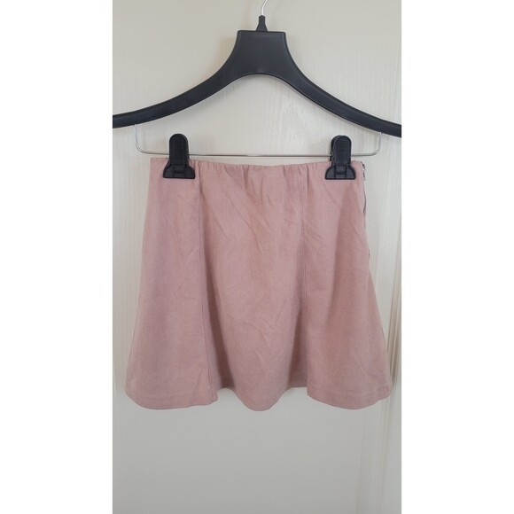 John Galt Brandy Melville Pink Skater Skirt - Picture 1 of 4
